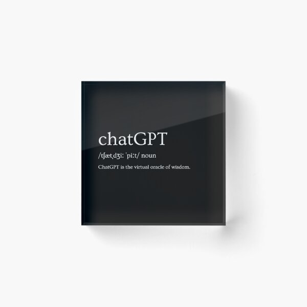 Item preview, ChatGPT is the virtual oracle of wisdom. designed and sold by DesignArtEmpire.