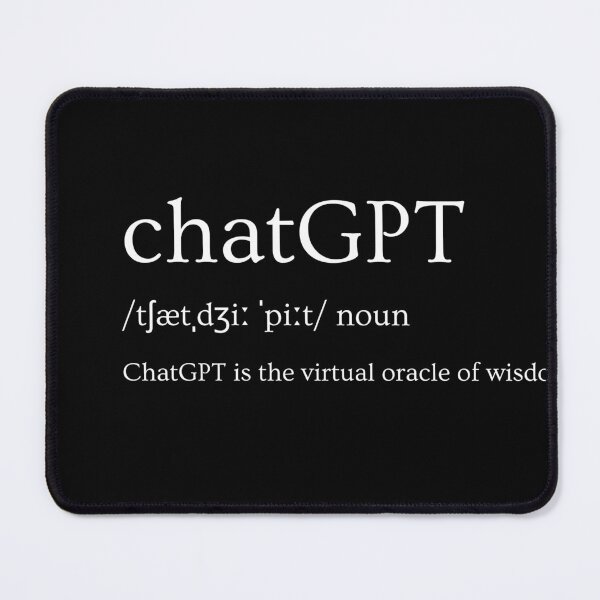 Item preview, ChatGPT is the virtual oracle of wisdom. designed and sold by DesignArtEmpire.