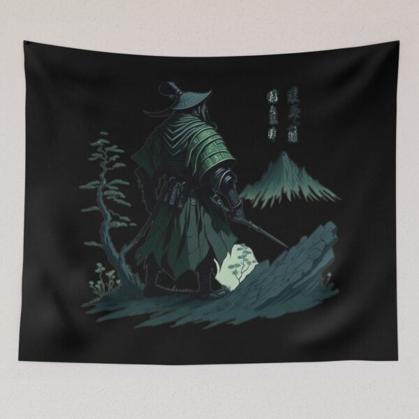 Item preview, The Spirit of Samurai: Contemplating the Mountain designed and sold by ProductArtistry.