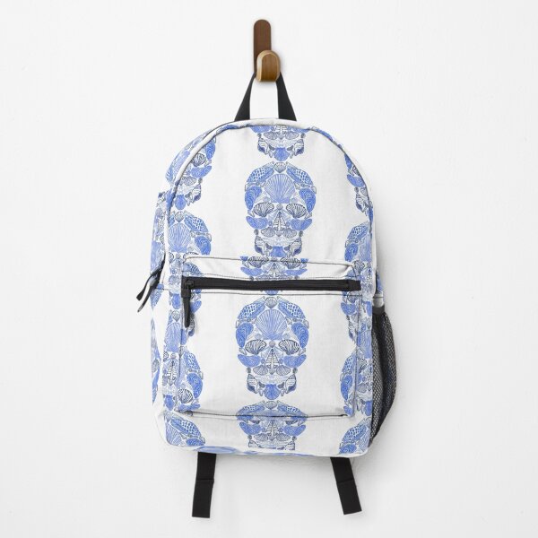 Item preview, Blue Seashell Skull designed and sold by Alyssa Lennox.