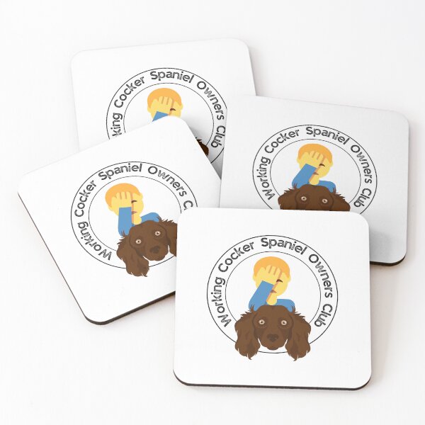 Item preview, Working Cocker Spaniel Owners Club - funny designed and sold by SimplePlain.
