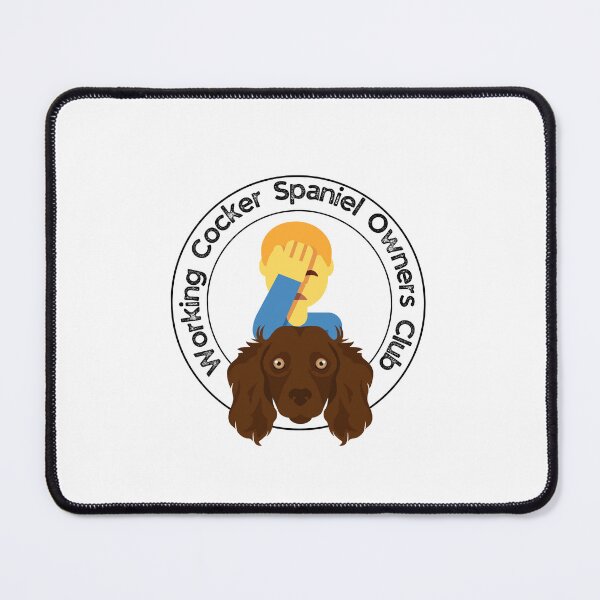 Item preview, Working Cocker Spaniel Owners Club - funny designed and sold by SimplePlain.