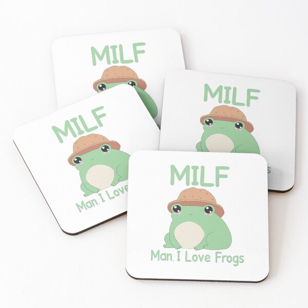 Item preview, Milf: Man, i love frogs designed and sold by RDclothes.