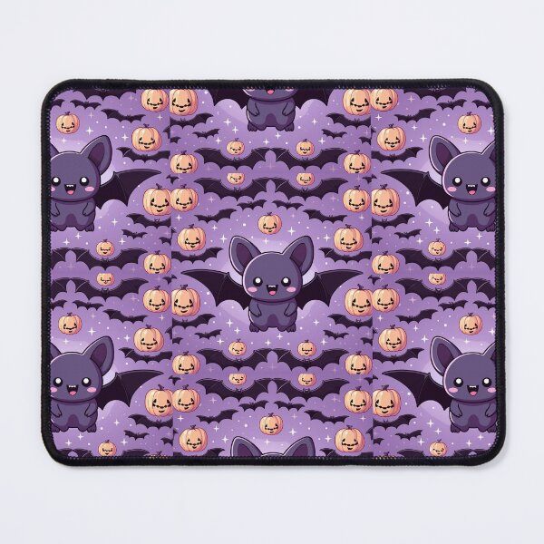 Item preview, Kawaii Happy Halloween Purple Bat designed and sold by RedDollz887.