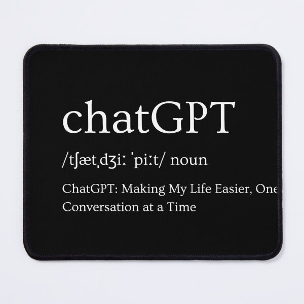 Item preview, ChatGPT: Making My Life Easier, One Conversation at a Time designed and sold by DesignArtEmpire.
