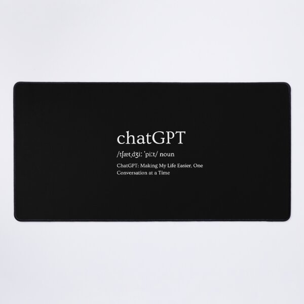 Item preview, ChatGPT: Making My Life Easier, One Conversation at a Time designed and sold by DesignArtEmpire.