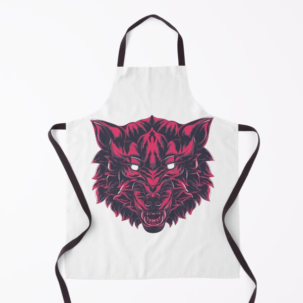 Item preview, big bad wolf illustration red color designed and sold by TYTOS-SHOP.