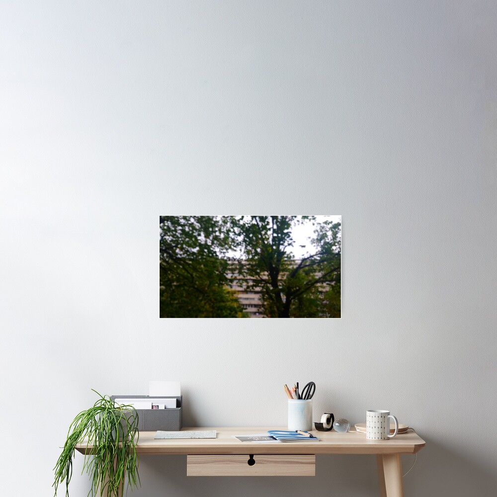 Vista previa del artículo con la obra «Póster», diseñado y vendido por SunoftheBlues.