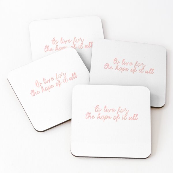 Item preview, To Live for the Hope of It All Sticker designed and sold by medwem.