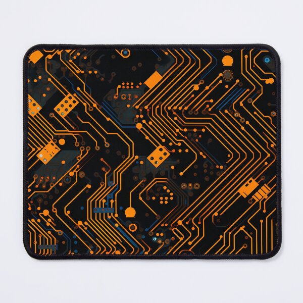 Item preview, Orange and Black Circuitry designed and sold by Skolyak.