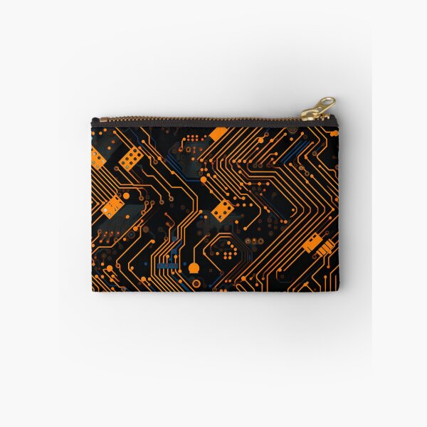 Item preview, Orange and Black Circuitry designed and sold by Skolyak.
