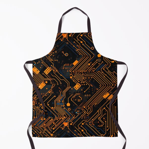 Item preview, Orange and Black Circuitry designed and sold by Skolyak.