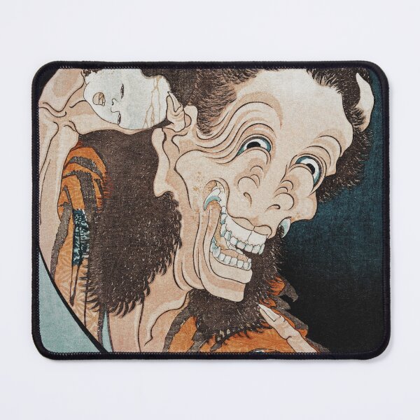 Item preview, Laughing Demoness (1831-1832) by Katsushika Hokusai designed and sold by My Artprintz.