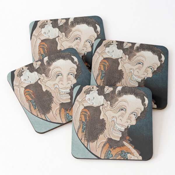 Item preview, Laughing Demoness (1831-1832) by Katsushika Hokusai designed and sold by My Artprintz.