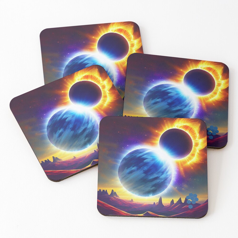 Item preview, Coasters (Set of 4) designed and sold by ArfulIntells.