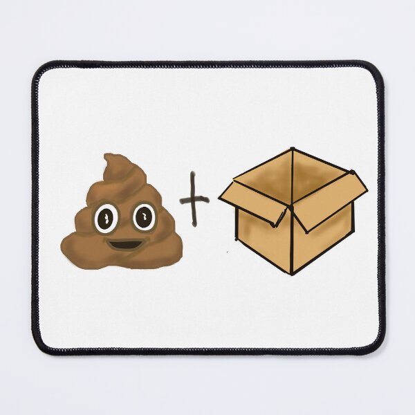 Item preview, Poop Emoji + Box designed and sold by MountMercantile.