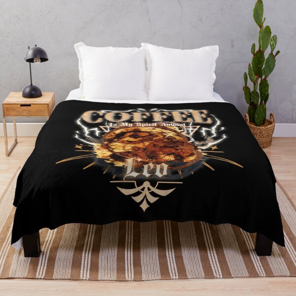 Item preview, Coffee Is My Spirit Animal - Leo Zodiac Astrology - July August Birthdays designed and sold by AwakenedSoul.