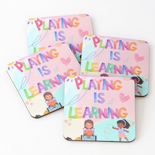 Item preview, Playing is Learning designed and sold by SqueakyPickles.