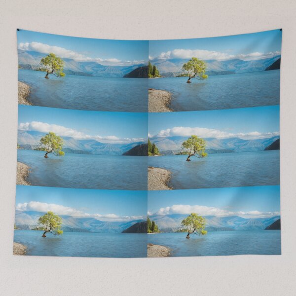 Item preview, A Symbolic Willow Tree at Lake Wanaka. designed and sold by Danielasphotos.