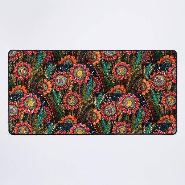 Item preview,  Colorful Dotty Daisy Flowers print designed and sold by PaperieJennifer.