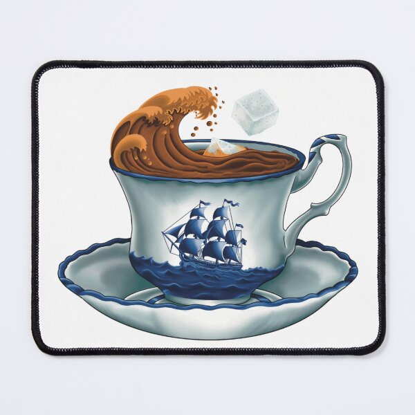 Item preview, Great Wave of Coffee designed and sold by wylie13.