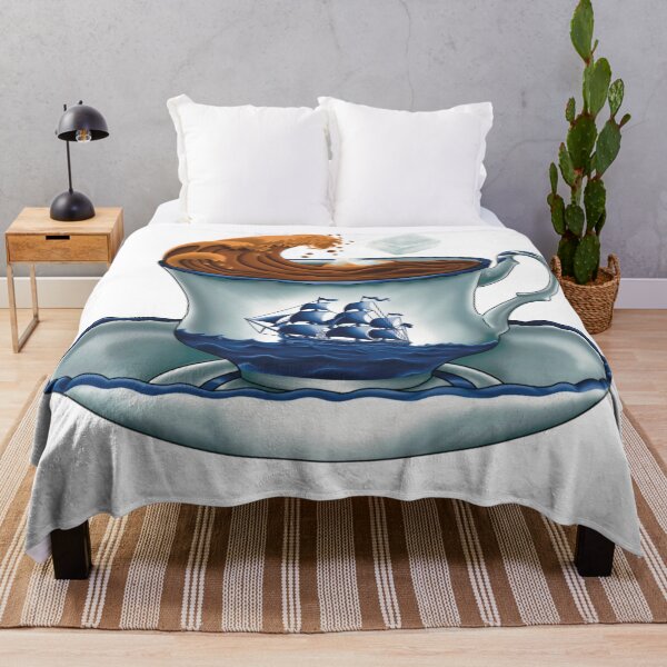Item preview, Great Wave of Coffee designed and sold by wylie13.