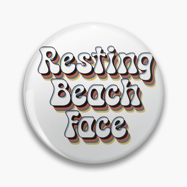 Item preview, Resting Beach Face designed and sold by Bjammer.