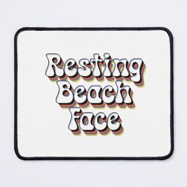 Item preview, Resting Beach Face designed and sold by Bjammer.