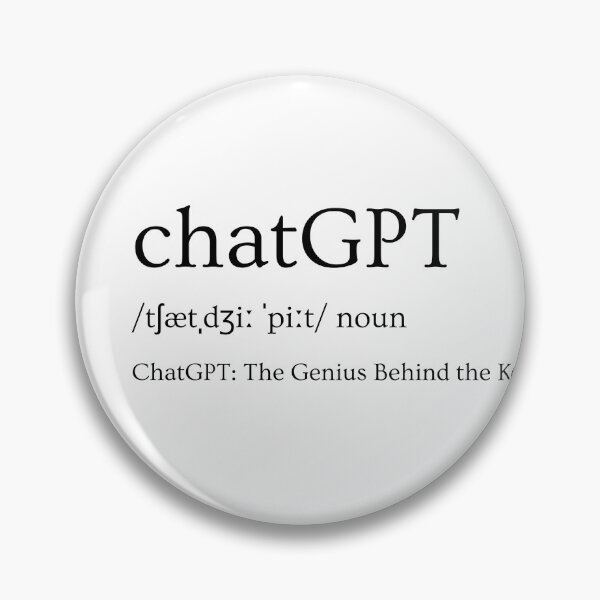 Item preview, ChatGPT: The Genius Behind the Keyboard designed and sold by DesignArtEmpire.