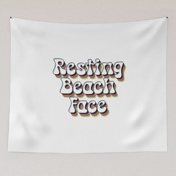 Item preview, Resting Beach Face designed and sold by Bjammer.