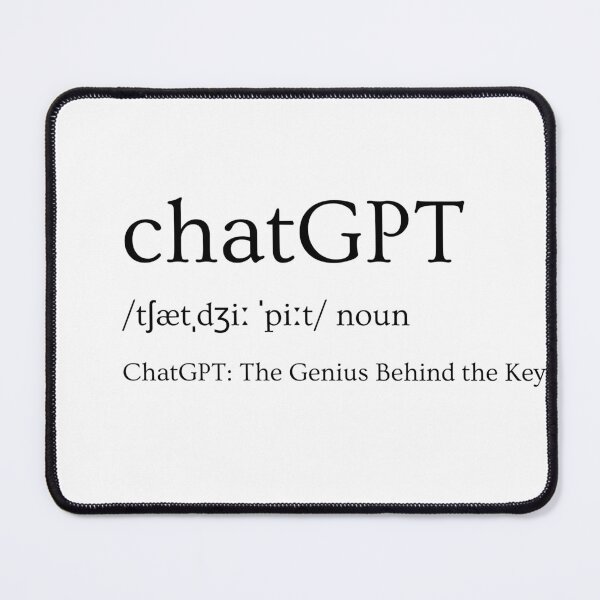 Item preview, ChatGPT: The Genius Behind the Keyboard designed and sold by DesignArtEmpire.