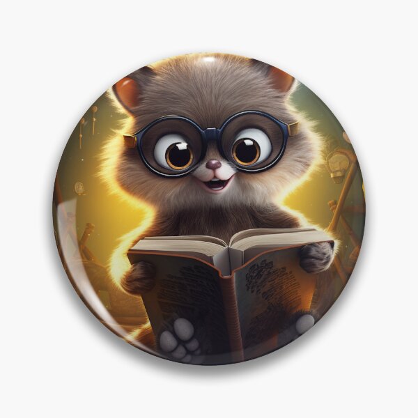 Item preview, Raccoon Critter Book Worm designed and sold by WRabbitCreation.