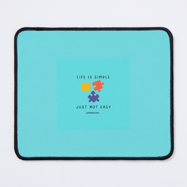 Item preview, Life Is Simple designed and sold by HandmadeOddball.