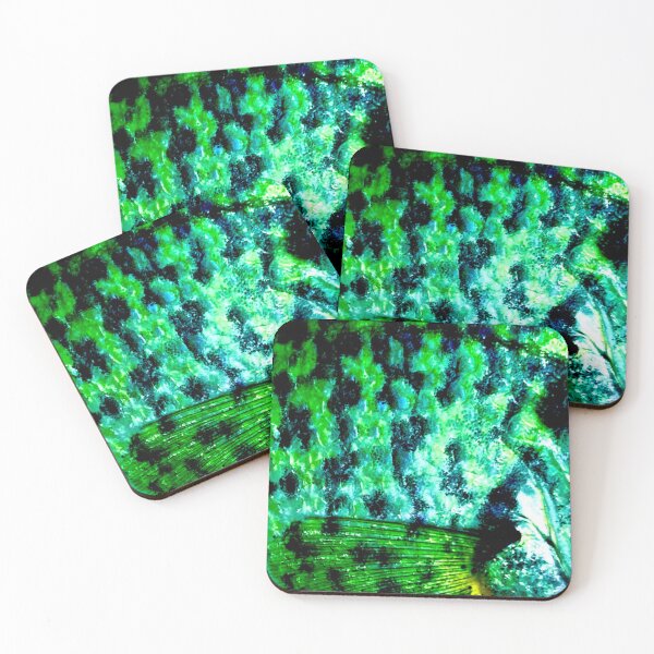Item preview, Emerald Green Fish Scales  designed and sold by CJRPics.