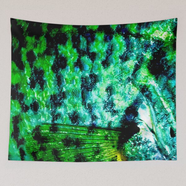 Item preview, Emerald Green Fish Scales  designed and sold by CJRPics.