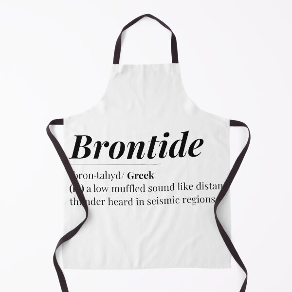 Item preview, Brontide Word Definition  designed and sold by Feather n'  Ink.