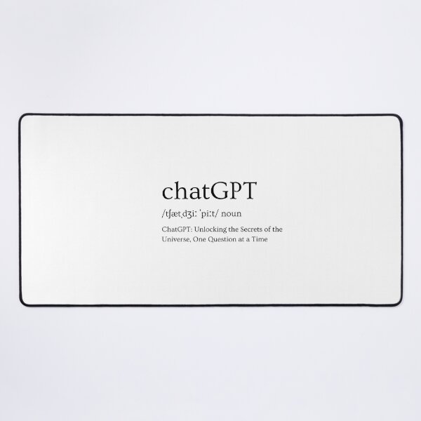 Item preview, ChatGPT: Unlocking the Secrets of the Universe, One Question at a Time designed and sold by DesignArtEmpire.