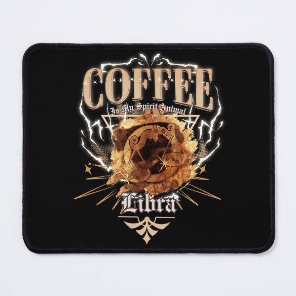Item preview, Coffee Is My Spirit Animal - Libra Zodiac Astrology - September October Birthdays designed and sold by AwakenedSoul.