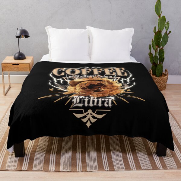 Item preview, Coffee Is My Spirit Animal - Libra Zodiac Astrology - September October Birthdays designed and sold by AwakenedSoul.