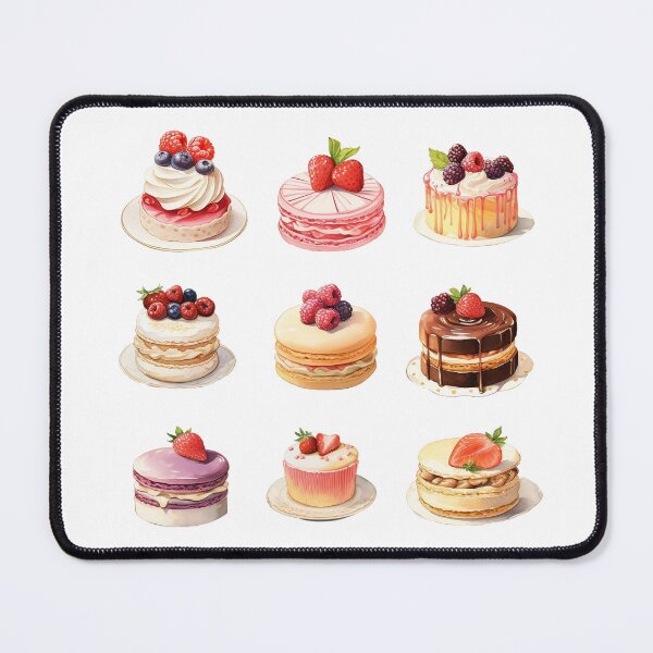 Item preview, French berry cakes set designed and sold by enipra.