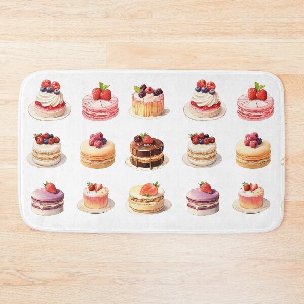 Item preview, French berry cakes set designed and sold by enipra.