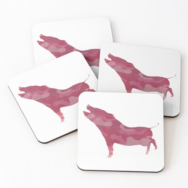 Item preview, Squealing Pig — Pink Camo designed and sold by Ramona Gonzales.
