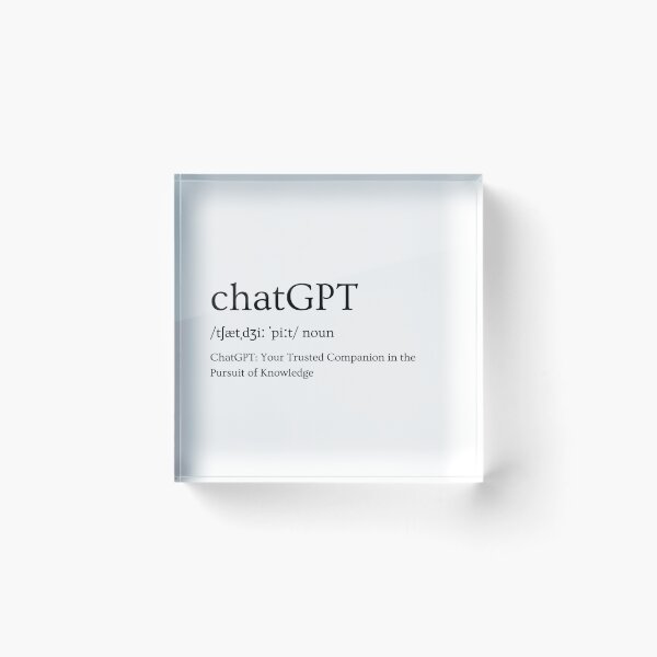 Item preview, ChatGPT: Your Trusted Companion in the Pursuit of Knowledge designed and sold by DesignArtEmpire.