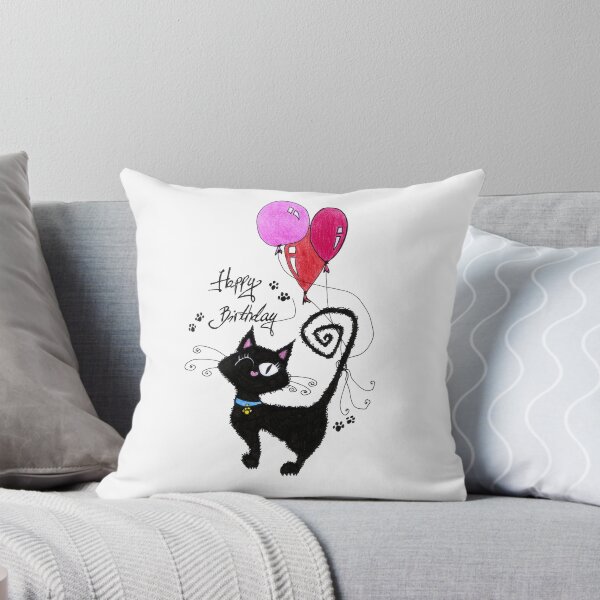 Item preview, Happy Birthday Cat Lover Cute Gift Design designed and sold by HighArtDesigns.