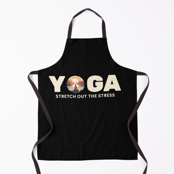 Item preview, Stretch Out The Stress - Yoga Sunset Design designed and sold by Zandalus.