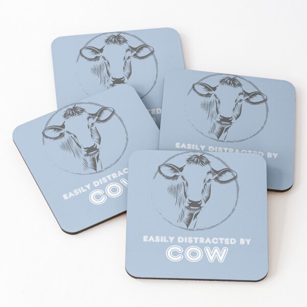 Item preview, Copy of Easily Distracted by Cow designed and sold by InnovativeGFX.
