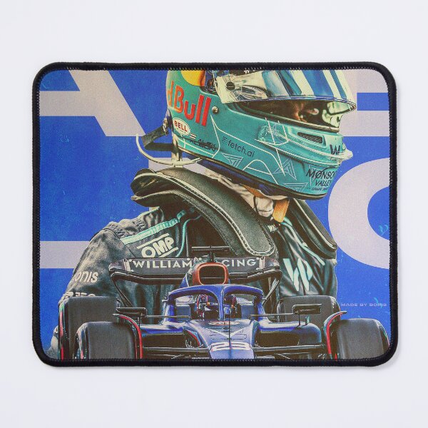 Item preview, Alex Albon 23 modern look F1 (Boris) designed and sold by ff1merch ..