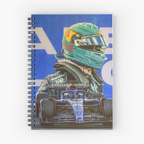 Item preview, Alex Albon 23 modern look F1 (Boris) designed and sold by ff1merch ..