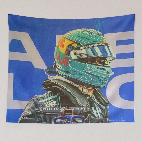 Item preview, Alex Albon 23 modern look F1 (Boris) designed and sold by ff1merch ..