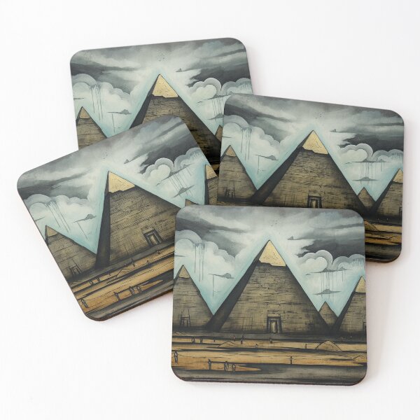 Item preview, Rainy Day Pyramids designed and sold by PyramidSchmear.